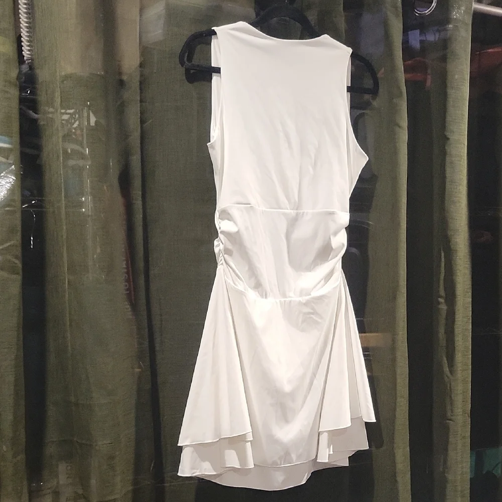 White Mini Dress - Picture 2 of 4